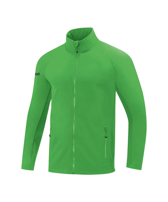 JAKO Unisex Children's Softshell Jacket Team Softshell Jackets, unisex_child, 7604, Soft green, 164 (EU)