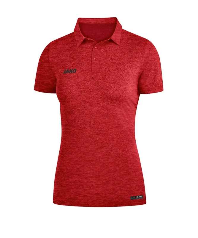 Jako Women's Polo Shirt, Size 34, Red