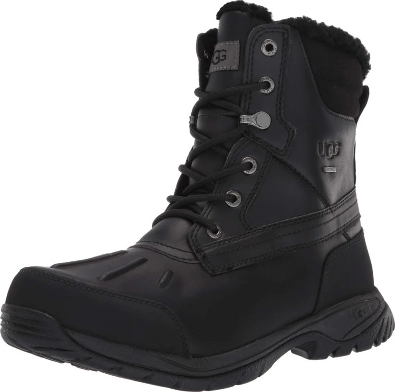 UGG Men's Felton Fashion Boots, Black, 8 UK - Image 1