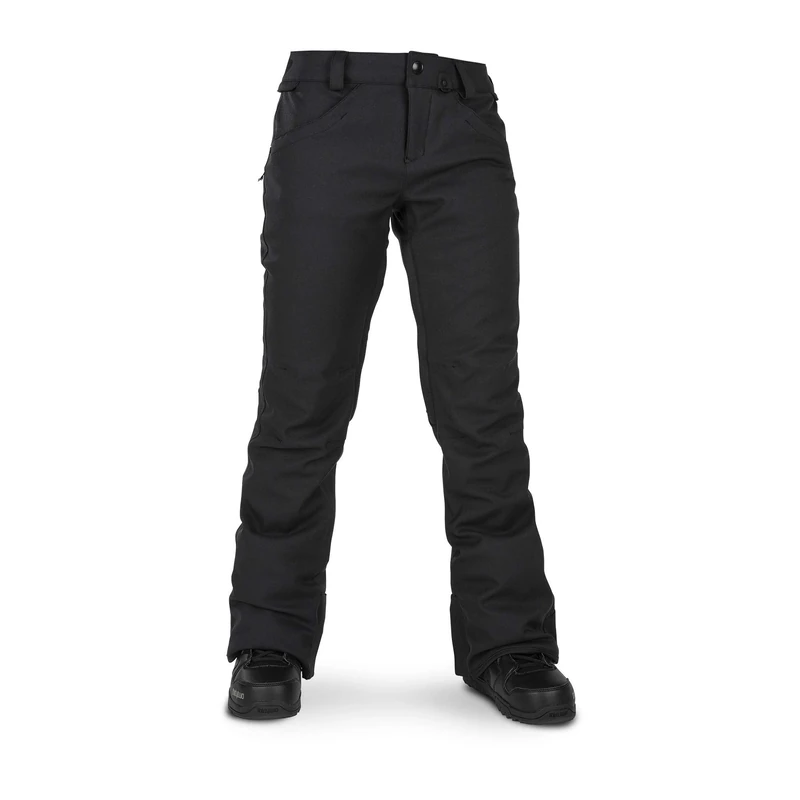 Volcom Women's Grail 3D Stretch Snow Pants - Black - Small - Image 1