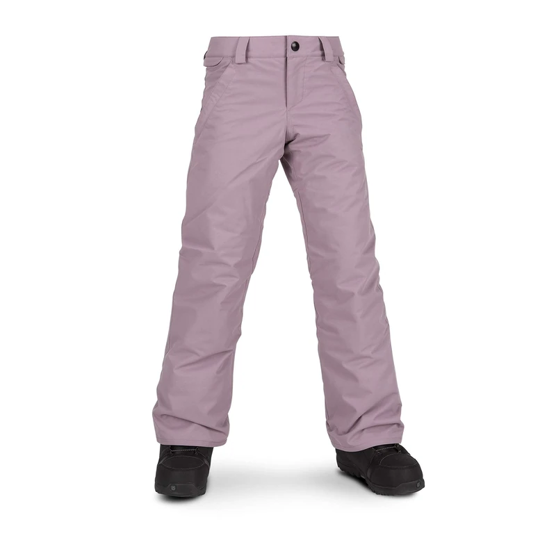 Volcom Big Girl's Frochickidee Insulated Snow Pant - Purple - X-Large - Image 1
