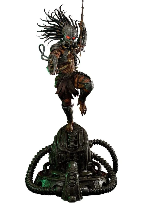 Prime 1 Studio Predator Cracked Tusk Predator Figure 40-Inch