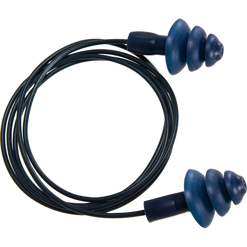 Portwest Detectable TPR Corded Ear Plug (50 pairs), Color:Blue,Size:One Size,EP07BLU