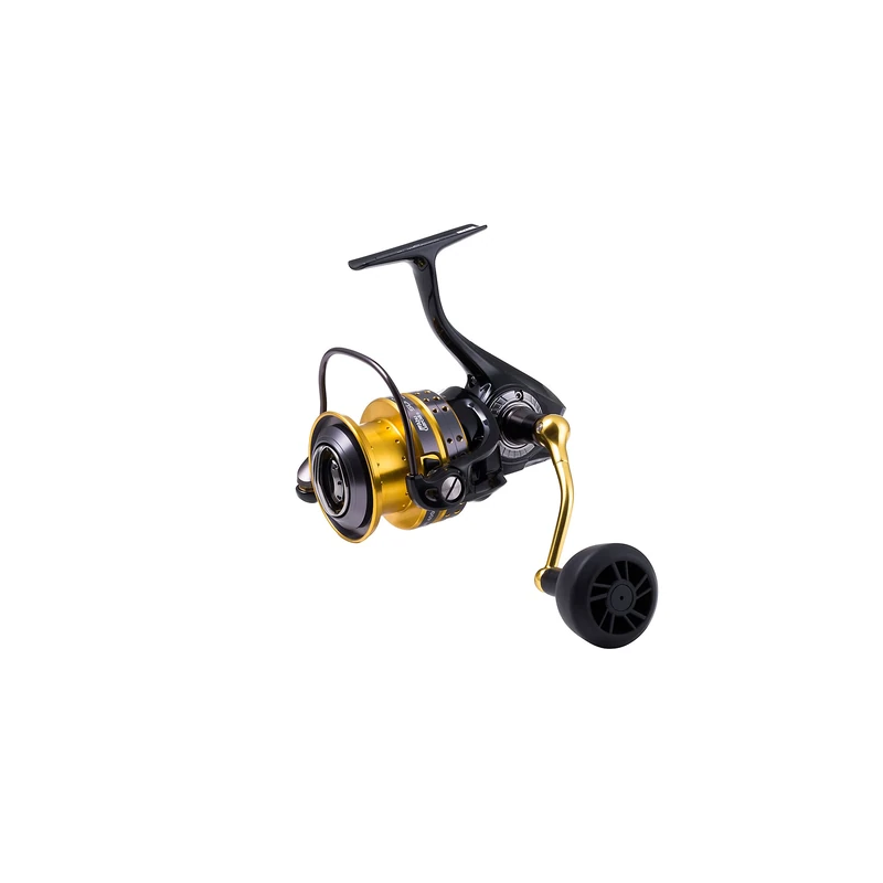 Abu Garcia Superior Spinning Reel, Fishing Reel, Spinning Reels, Predator Fishing, Pike, Perch, Zander, Trout, Unisex, Black / Gold, 4000SH