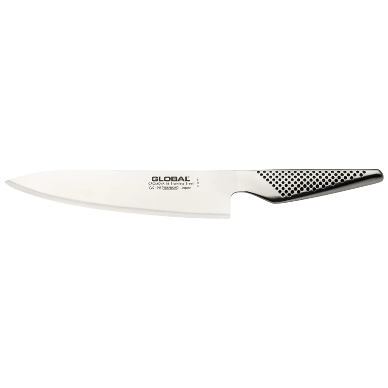 Global GS-98 Cook's Knife 18cm Blade, Versatile Japanese Everyday Knife, Ultra Sharp Stainless Steel