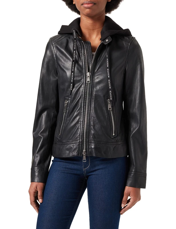 Marc O'Polo Denim Women's 948711073003 Jacket, Black (Black 990), XS