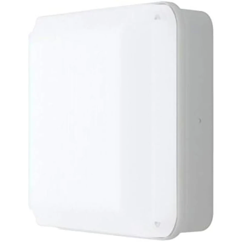 Luceco LED Mosi Outdoor Bulkhead Light with Emergency and Microwave Sensor, IP65 Rated, 280 mm, 12 Watts, 4000K Colour Temperature