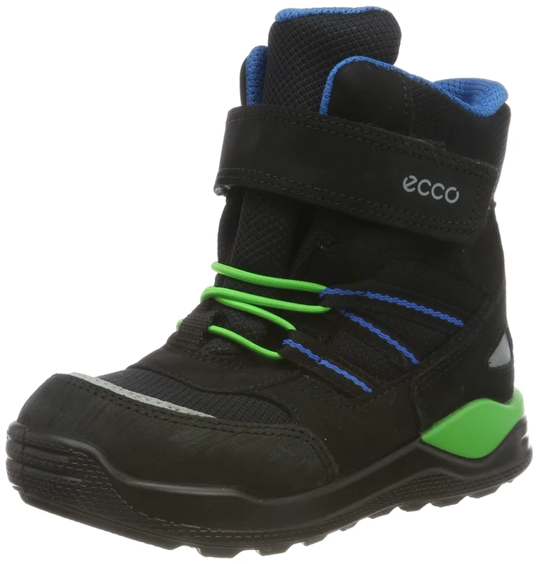 Ecco Urban Mini, Unisex Babies’ Boots, Black (Black/Black/Black 51220), 6 UK (23 EU)