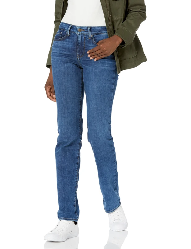 NYDJ Women's Marilyn Straight Leg Denim Jeans, Presidio, 10 UK