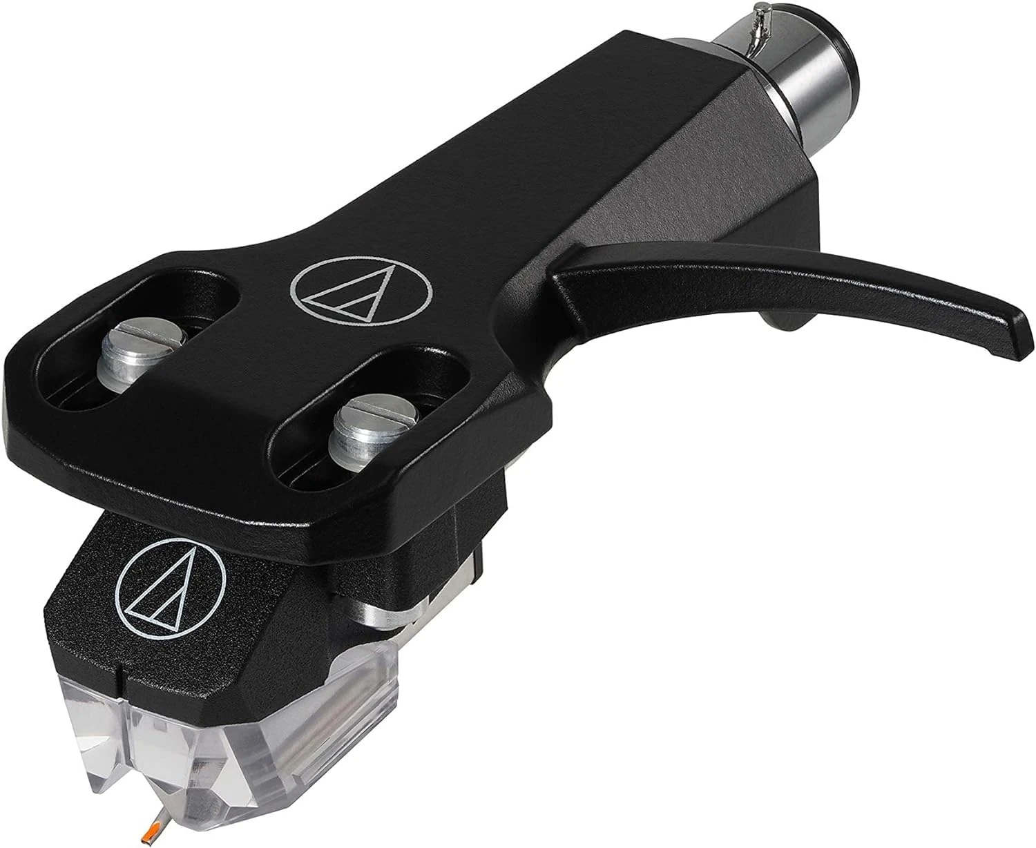 Audio-Technica AT-XP7/H Dual Moving Magnet Stereo DJ Cartridge with Headshell Black