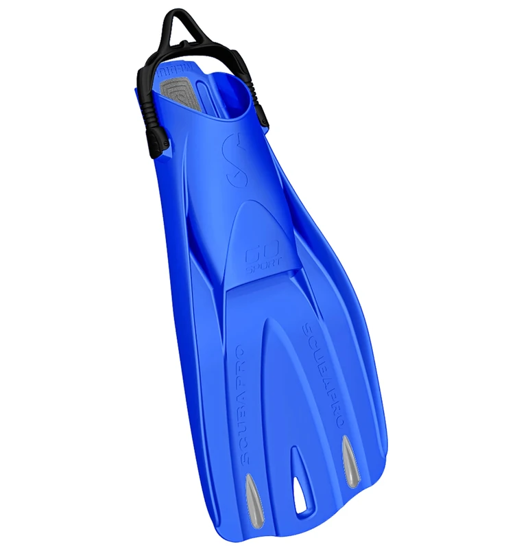 Scubapro GO Fin Sport, Blue, XL Cold Water Regulator Kit Unisex-Adult, Blue