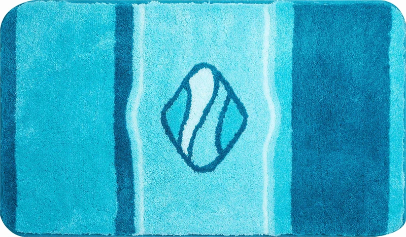 Grund Bath Mat, Ultra Soft and Absorbent, Anti Slip, 5 Years Warranty, JEWEL, Bath Mat 70x120 cm, Turquoise