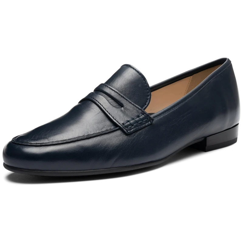 ARA Women's Kent Loafers, Blue Blau 02, 5.5 UK