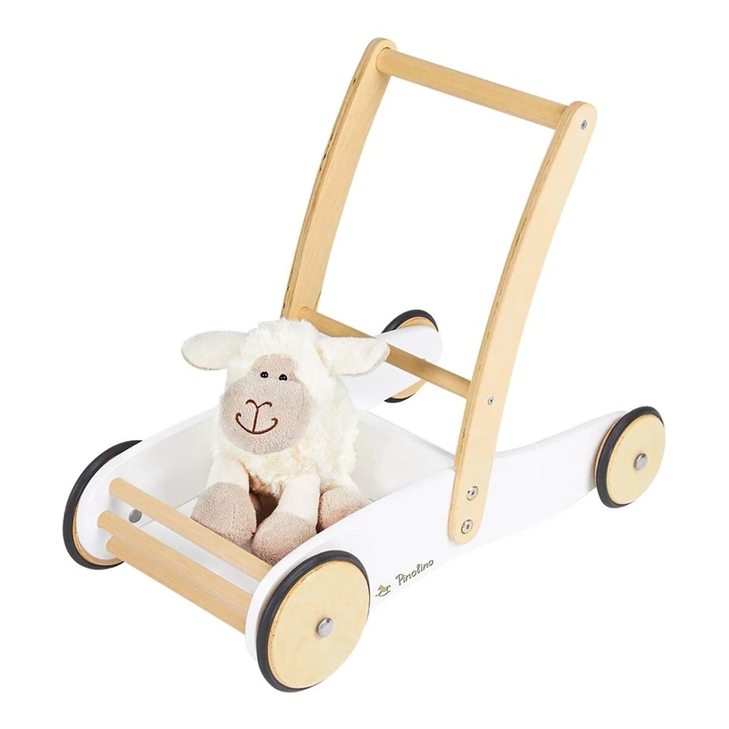 PINOLINO Uli Wooden Walker with Adjustable Braking System