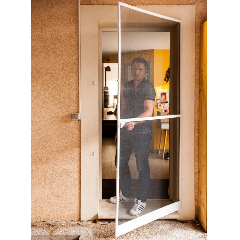 WERKA PRO Insect Door Aluminium Frame 215 x 100 cm