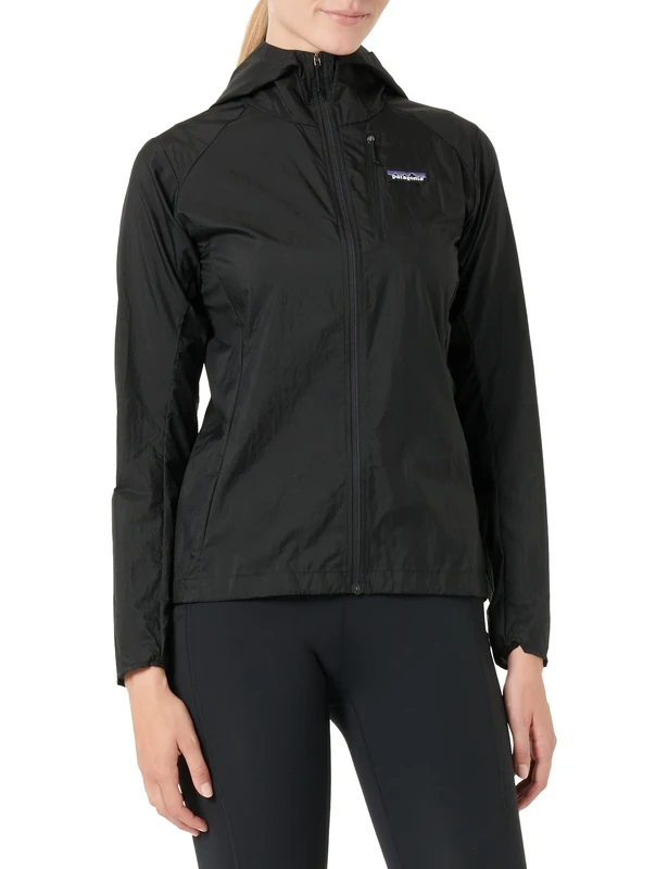 Patagonia W's Houdini Women's Jacket, Black/White, XS - Image 1
