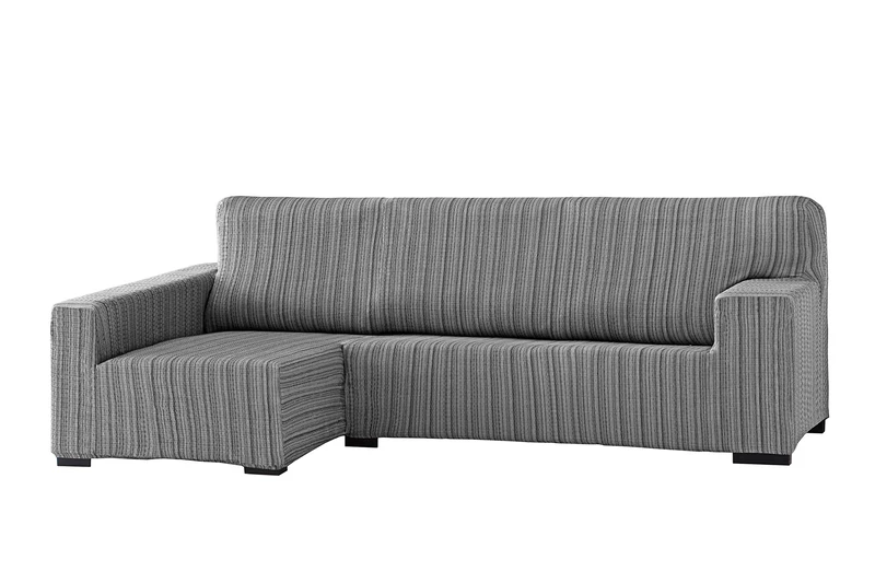 Martina Home Mejico Chaise Longue, Grey, Left Arm