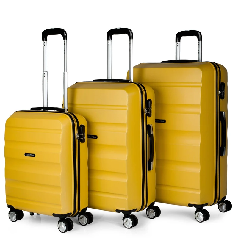 Itaca Elba Luggage Set 71 Centimeters 185 Yellow (Mostaza)