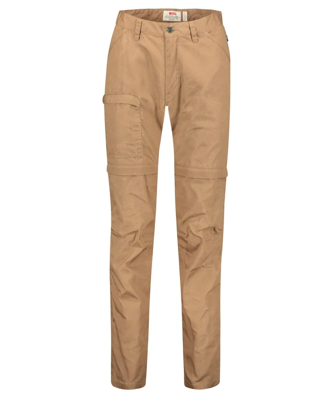 FJALLRAVEN F89581-227 High Coast Zip-Off Trousers W Dark Sand 34 - Image 1