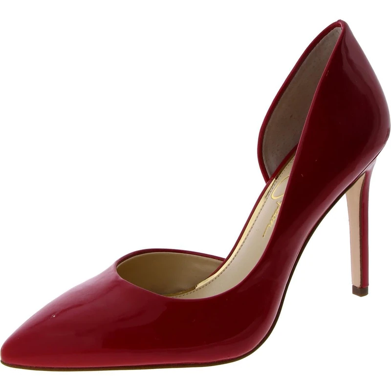 Jessica Simpson Women's Prizma Pump, Red Muse Patent, 5 UK