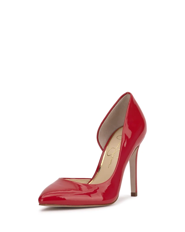 Jessica Simpson Women's Prizma D'Orsay Pump, Red Muse, 6 UK