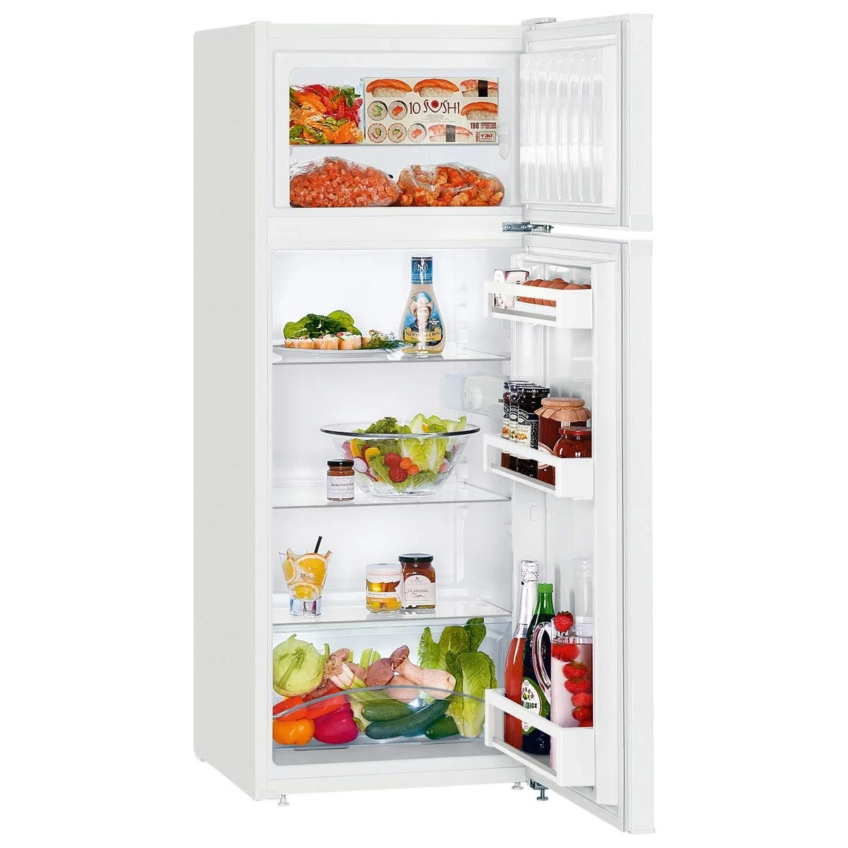 Liebherr CT 2531 Freestanding Fridge-Freezer White 233 L A++ – Fridge-Freezers (233 L, SN-T, 39 dB, 4 kg/24h, A++, White)