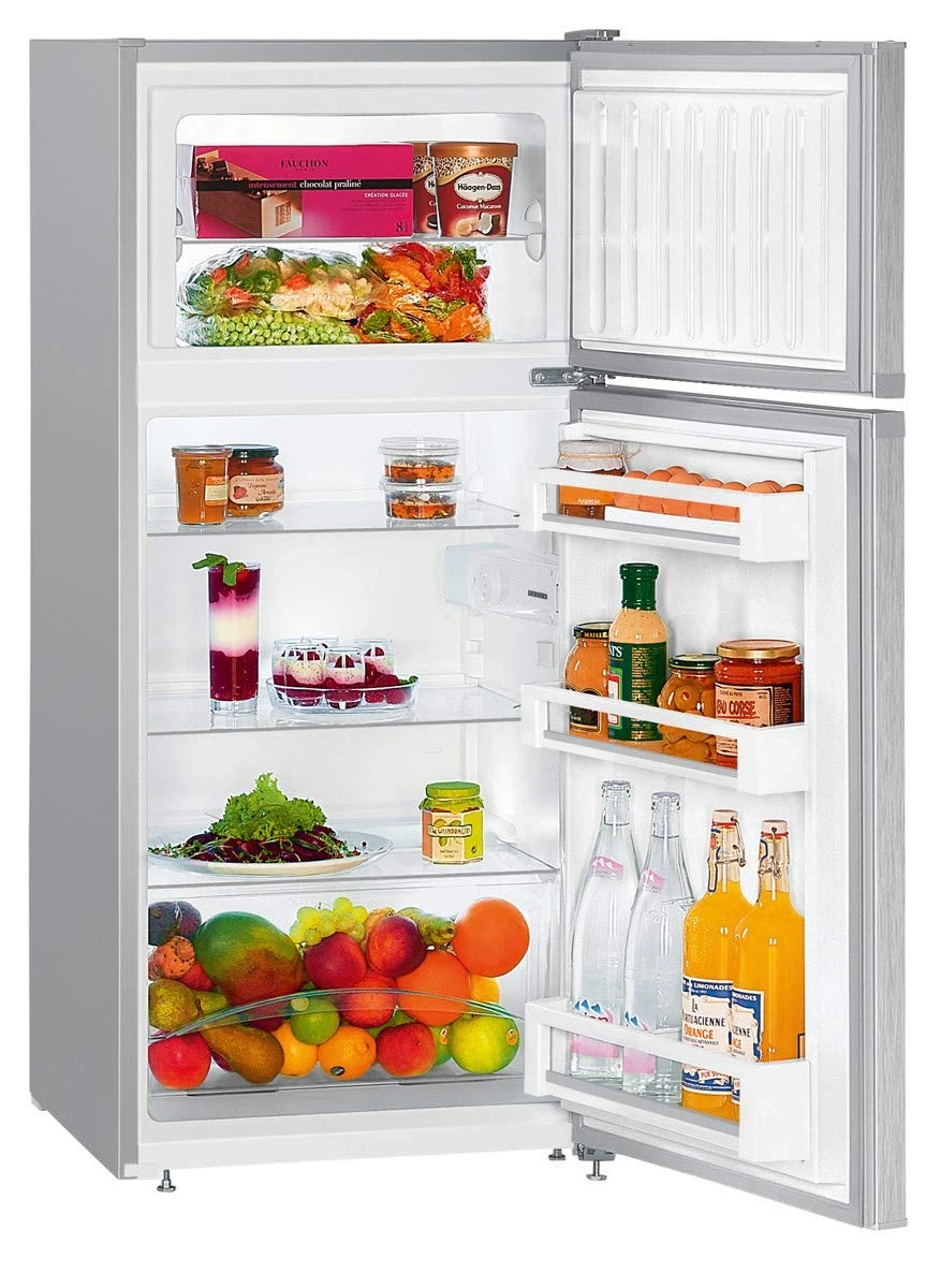Liebherr CTel2131 Fridge Freezer Freestanding 196 litre A++ Silver