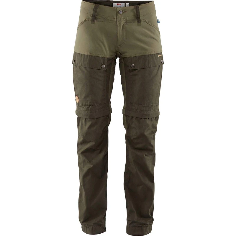 Fjällräven F89851-662-625 Keb Gaiter Trousers, Women, Deep Forest/Laurel Green, 40 - Image 1