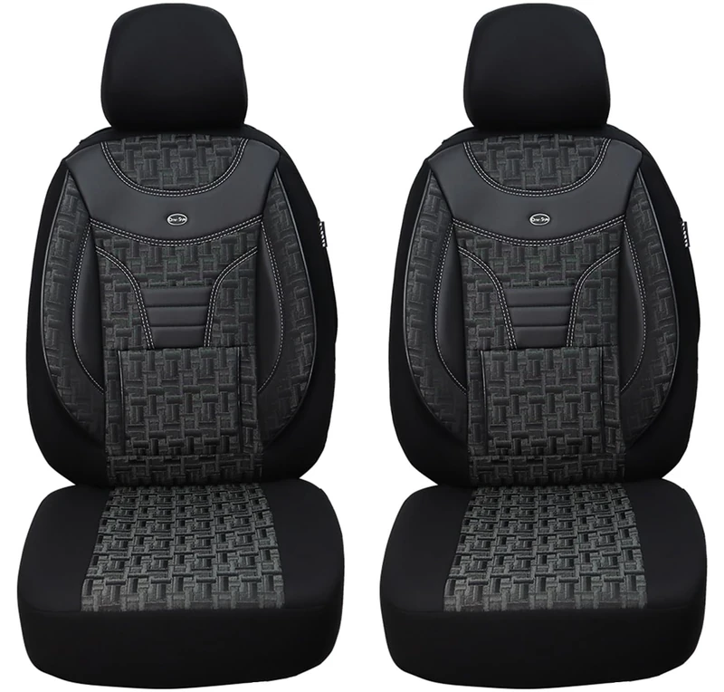 BREMER SITZBEZÜGE Seat Covers Compatible with Kia Picanto 3 JA Driver & Passenger from 2017 Colour Number: 907