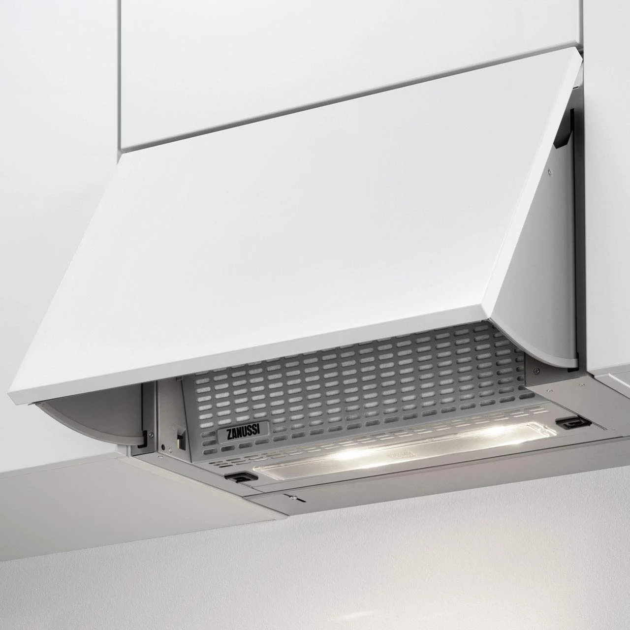 Zanussi ZHI612G 60 cm Integrated Cooker Hood - Grey