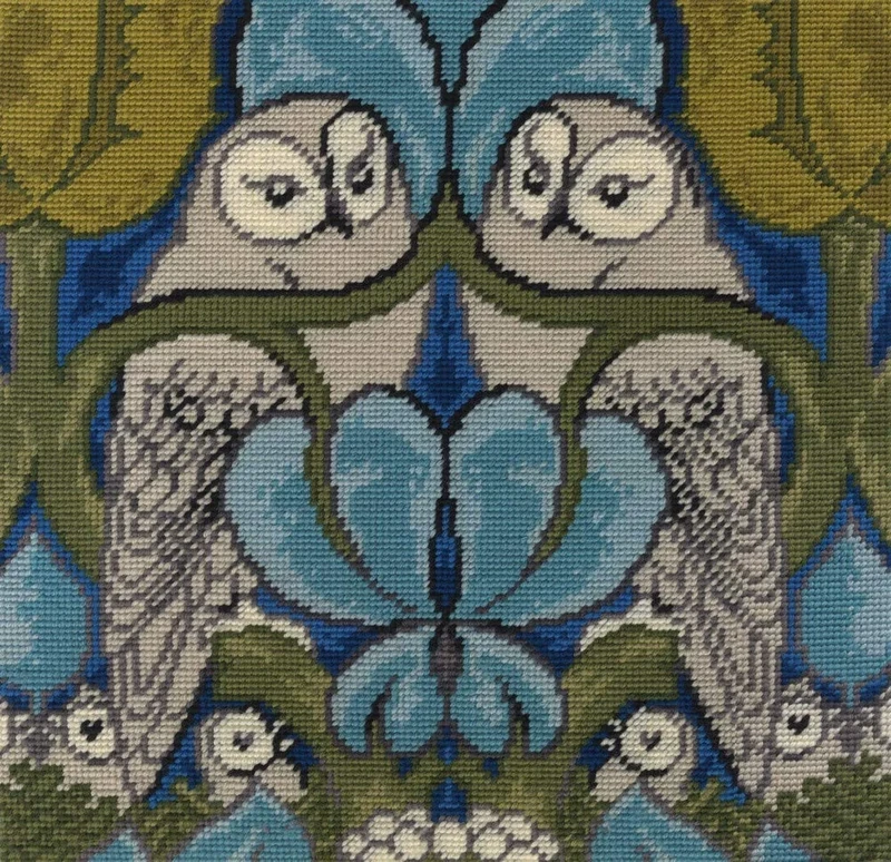 DMC The Owl by Voysey Cushion Front Kit