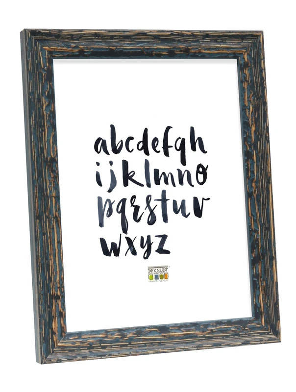 Deknudt S46MF2_10.0x15.0 Black Frame in a Beach Wood Finish 15