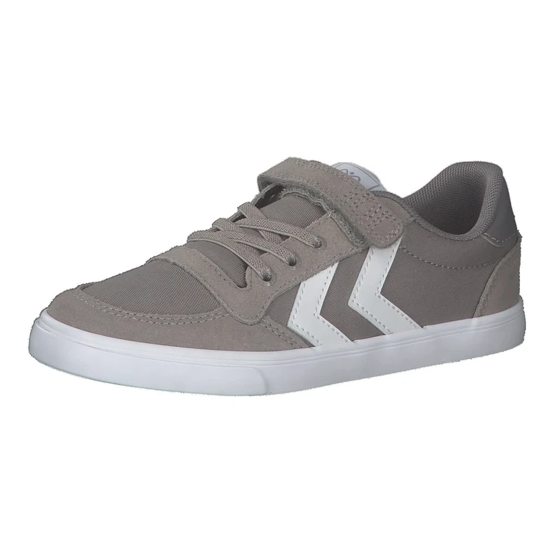 Hummel Unisex Kids' Slimmer Stadil Low Jr Top Sneakers, Grey (Frost Grey 2094), 11 UK