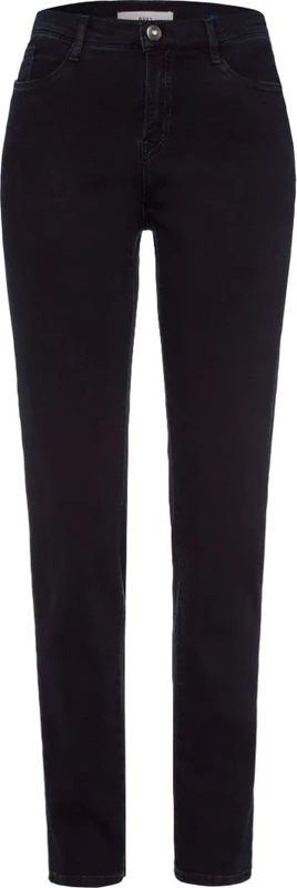 BRAX Women's Mary Blue Planet Five Pocket Slim Fit Sportiv Slim Jeans Not Applicable, Blue (Clean Dark Blue 22), 8 (Manufacturer Size: 34)