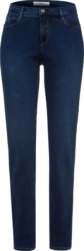 BRAX Women's Mary Blue Planet Five Pocket Slim Fit Sportiv Slim Jeans Not Applicable, Blue (Slightly Used Regular Blue 25), 10 (Manufacturer Size: 36L)