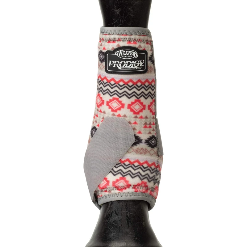 Weaver Leather Prodigy® Athletic Boots, Large, Crimson Aztec