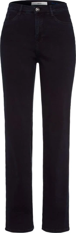 BRAX Women's Carola Blue Planet Five Pocket Feminine Fit Klassisch Bootcut Jeans Not Applicable, Blue (Clean Dark Blue 22), 14 (Manufacturer Size: 40L)