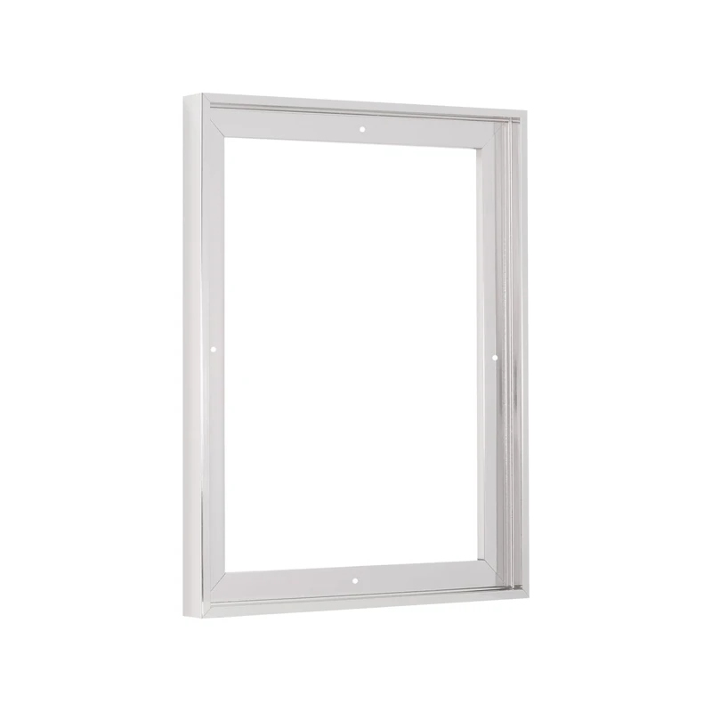 Pixy Canvas Floater Frame 18x24 for 3/4 (0.75) inch Deep Canvas Paintings/Canvas Prints/Wood Canvas Panels/Wall Art/Wall Decor/Home Decor/Artwork (Chrome, 18 x 24 inch, Portrait)