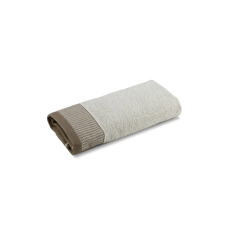 Caleffi Trendy Guest Towel in Vanilla Cotton - 73736 - Image 1