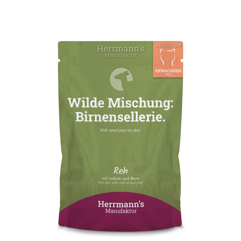 Herrmann´s Manufaktur Selection roe deer with celery and pear (20x100g)