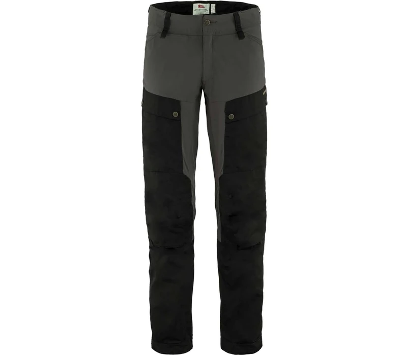 Fjällräven Keb Trousers Reg - Black-Stone Grey, 46