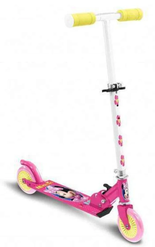 Stamp -J100072 Foldable Scooter - Minnie-Disney, J100072, Pink, Adjustable