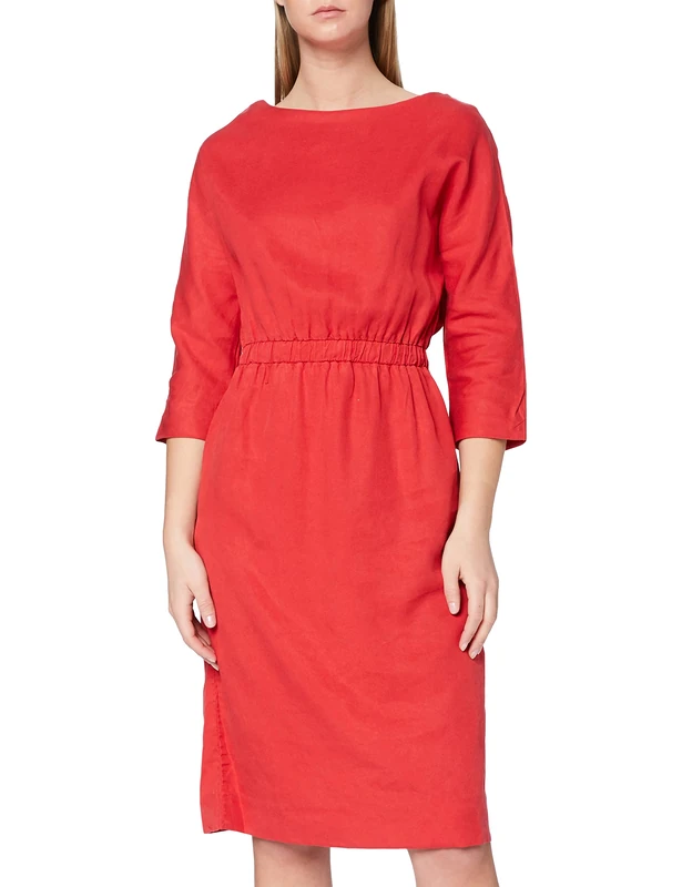 Kings of Indigo Women's Majesta Dress, Red (Lipstick Red 7900), S - Image 1