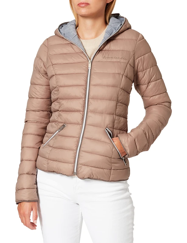 HKM Women's Ella Jacket, Taupe, X-Large