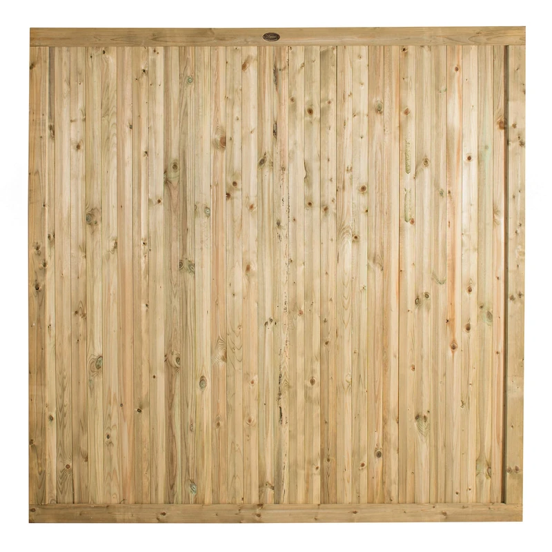 Forest Garden Forest Fence Panel, Pressure Treated, 6 ft (Pack of 3)