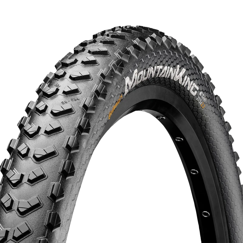 Continental Mountain King ShieldWall MTB Tyre | 27.5 inch Tubeless Ready Mountain Bike Tyre | ShieldWall Protection for High Puncture Protection | 27.5 x 2.80