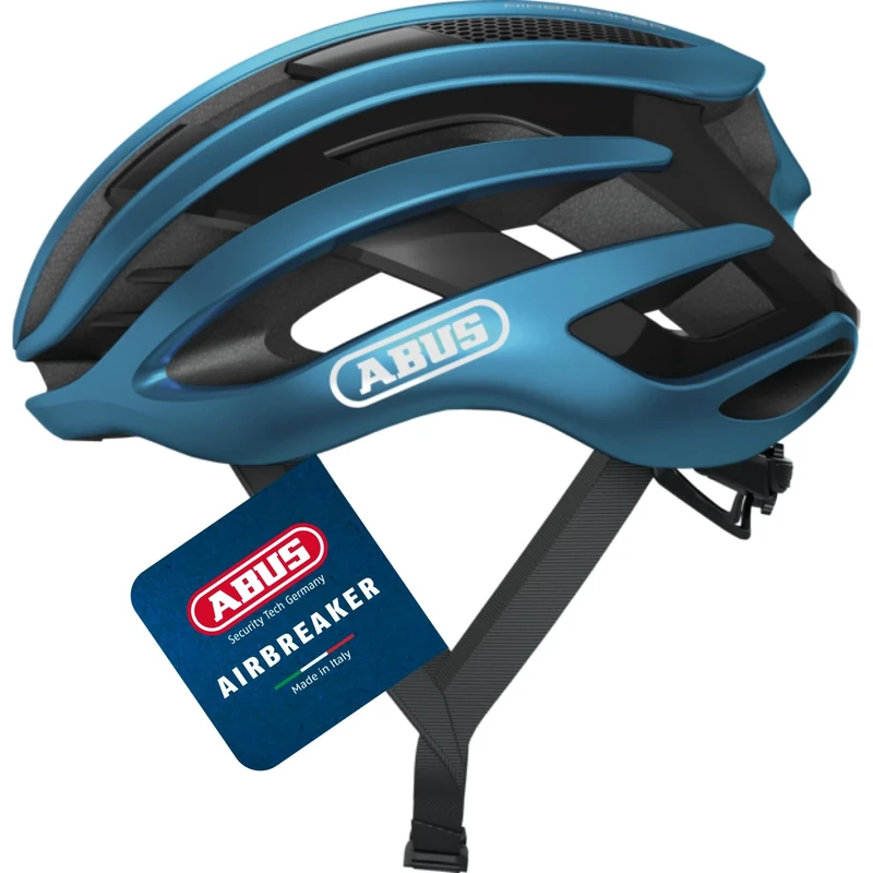 ABUS AirBreaker road bike helmet - high-end bike helmet for professional cycling - for teenagers and adults - helmet for men and women