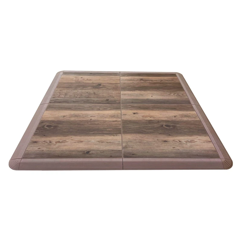 Nicoman Dance Floors, Tap Ballet Dancing Portable Floating Sprung System Flooring,Oak Wood Effect, 4-Piece