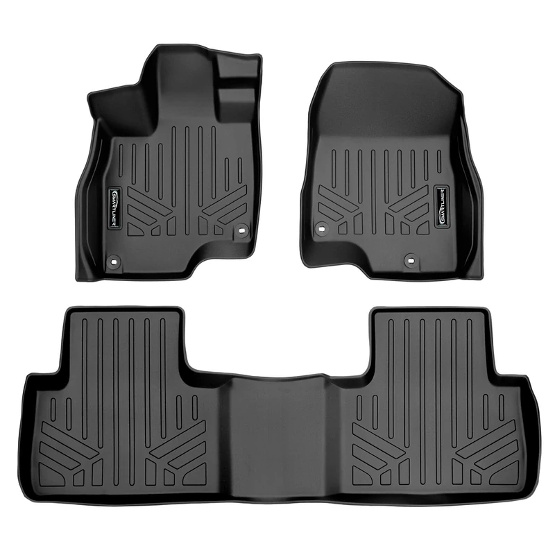 MAX LINER A0398/B0398 Custom Fit Floor Mats 2 Row Liner Set Black for 2019 Acura RDX All Models
