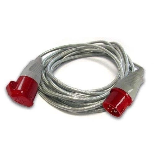 5M - 32A SY Cable Hook Up Extension Lead 4mm 5 Pin Plug & Socket